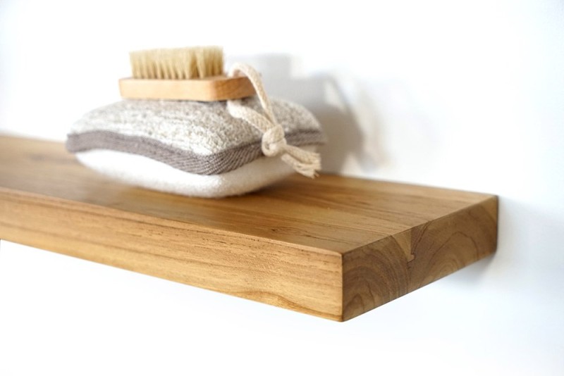 Etagère en teck 120 cm