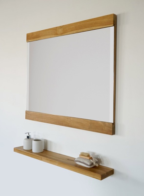 Etagère en teck 80 cm