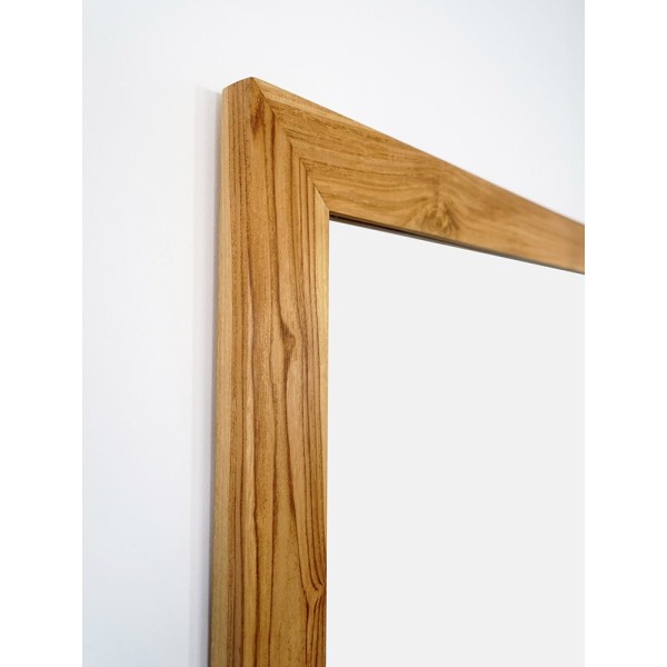 Miroir 140 cm cadre en bois