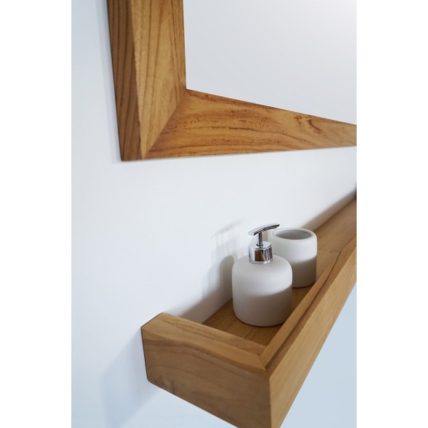 Miroir 140 cm cadre en bois