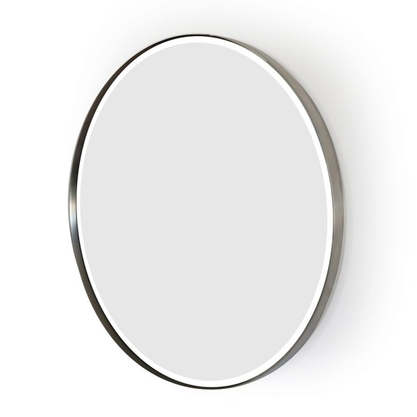 Miroir rond 70 cm avec cadre en metal