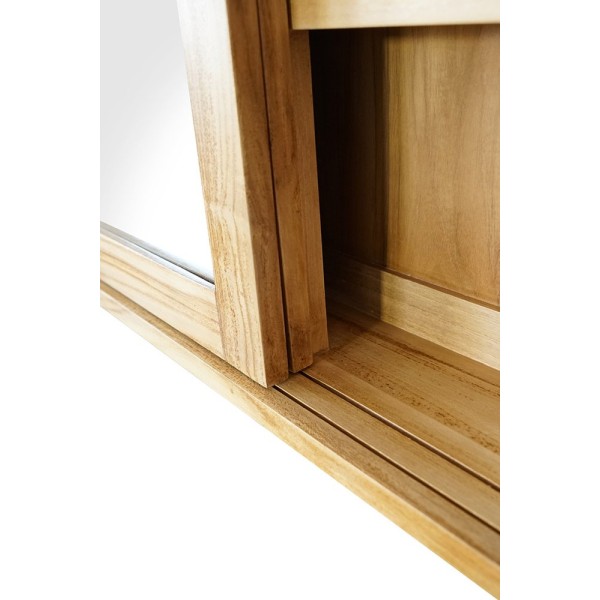 Armoire de salle de bain avec miroir 120 cm