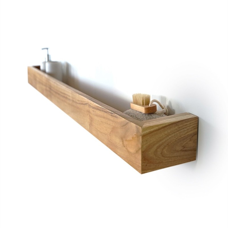Etagère en teck 120 cm