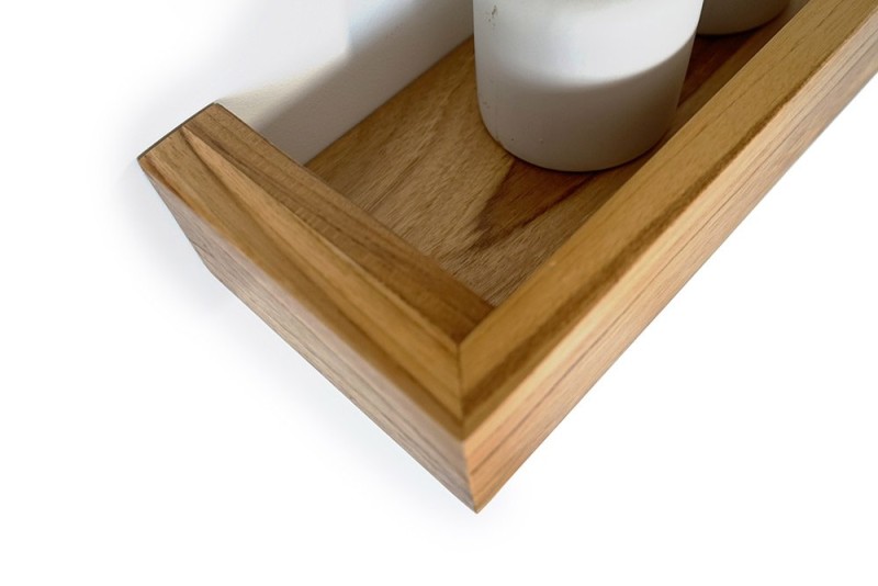 Etagère en teck 120 cm
