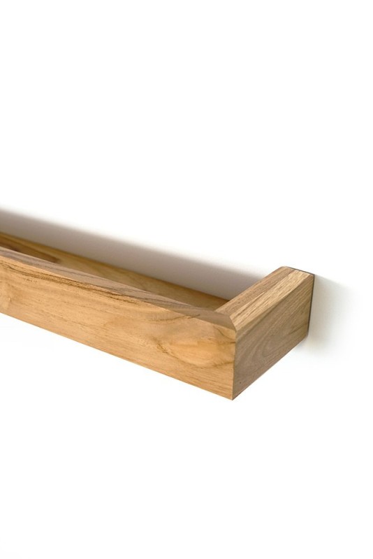 Etagère en teck 120 cm