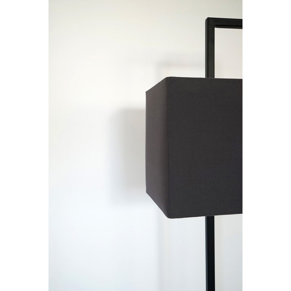 Lampe sur pied métal et tissu - Louvain