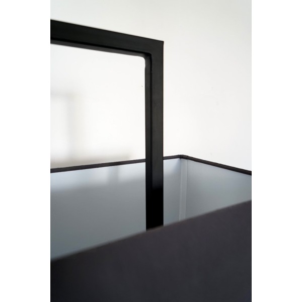 Lampe sur pied métal et tissu - Louvain