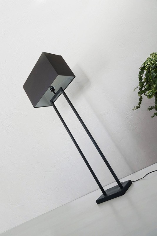 Lampe sur pied métal et tissu - Anvers