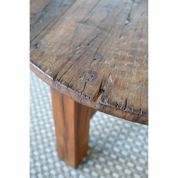 Table basse en bois recyclé ancien - Reborn
