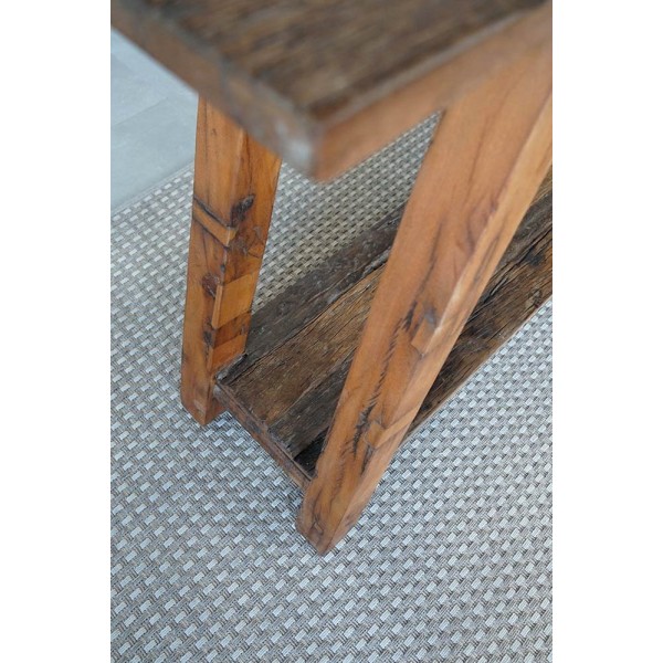 Console en bois recyclé ancien - Reborn