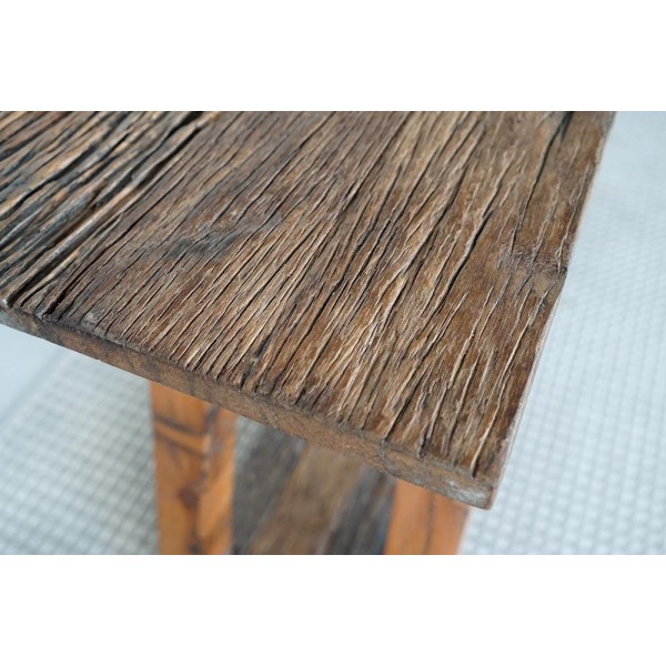 Console en bois recyclé ancien - Reborn
