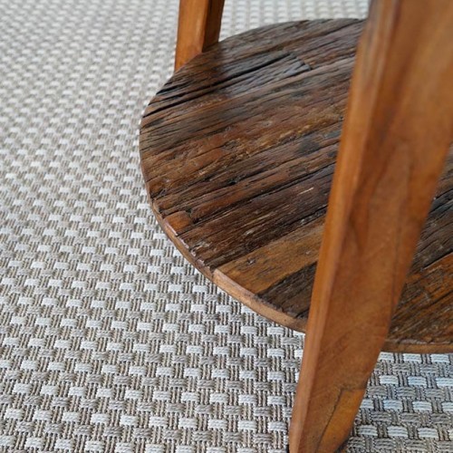 Table d'appoint bois recyclé ancien - Reborn