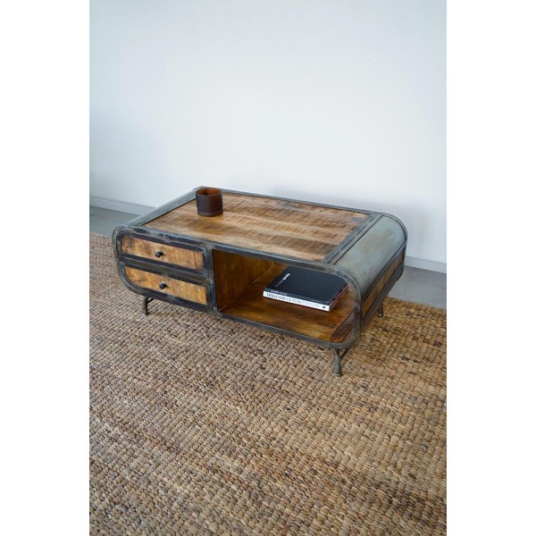 Table basse industrielle Manchester