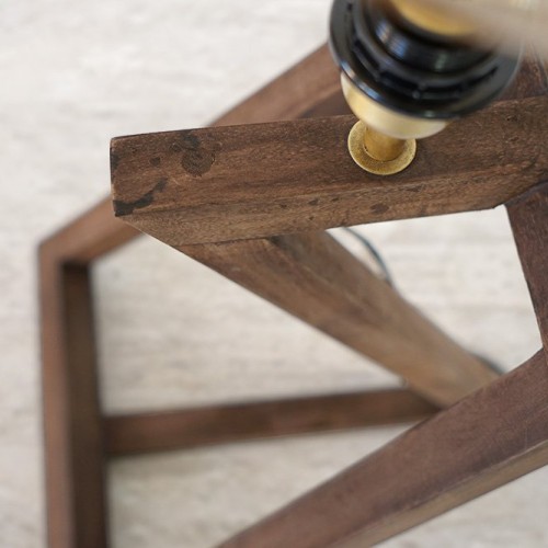 Lampe à poser en bois naturel - Kyoto