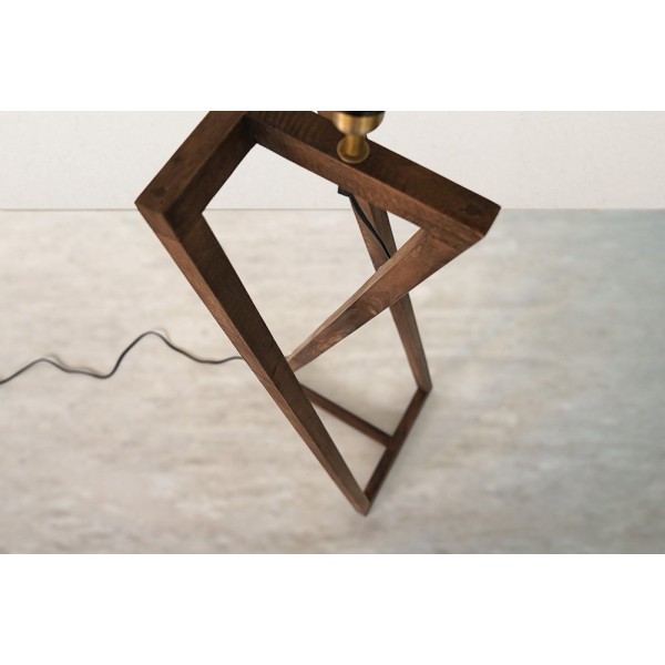Lampe sur pied en bois naturel - Kyoto