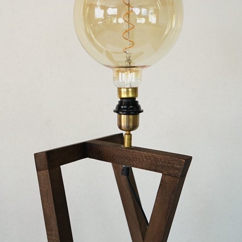 Lampe sur pied en bois naturel - Kyoto