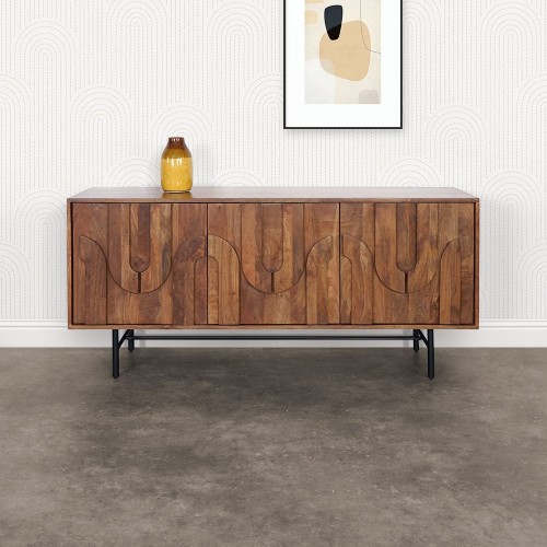 Buffet en manguier massif 160 cm - Flow