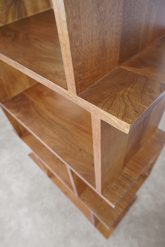 Bibliothèque en bois massif 90 cm