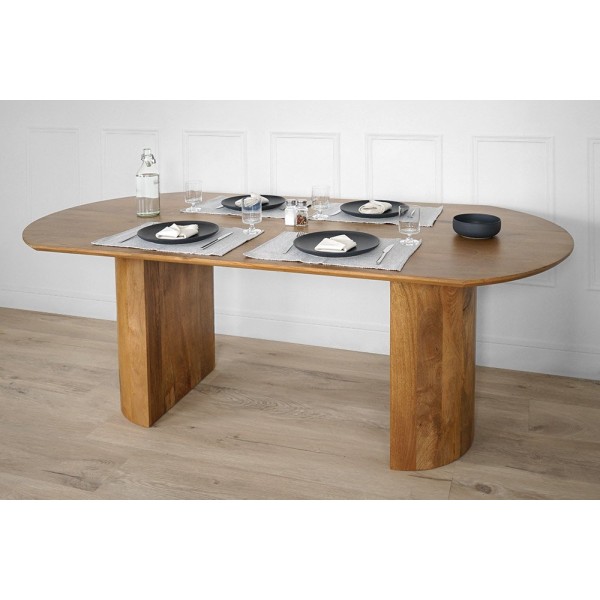 Table en bois massif 200 cm - Luna