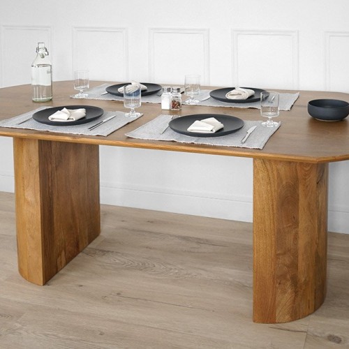 Table en bois massif 200 cm - Luna