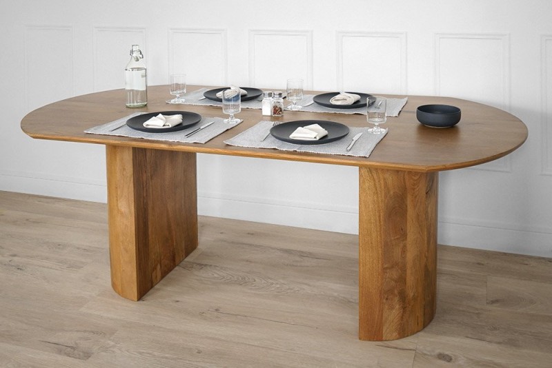 Table en bois massif 200 cm - Luna