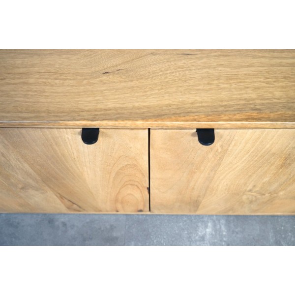Meuble TV en bois 200 cm - Timea