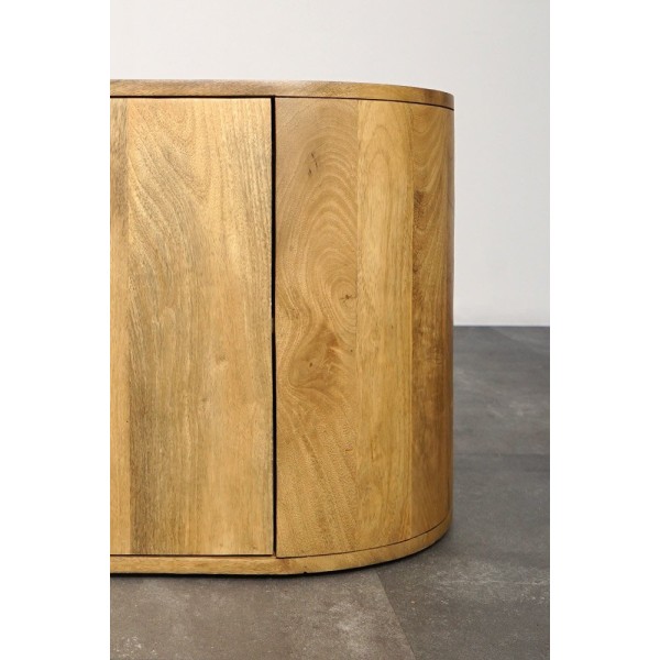 Meuble TV en bois 200 cm - Timea