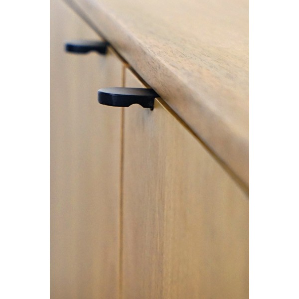Meuble TV en bois 200 cm - Timea