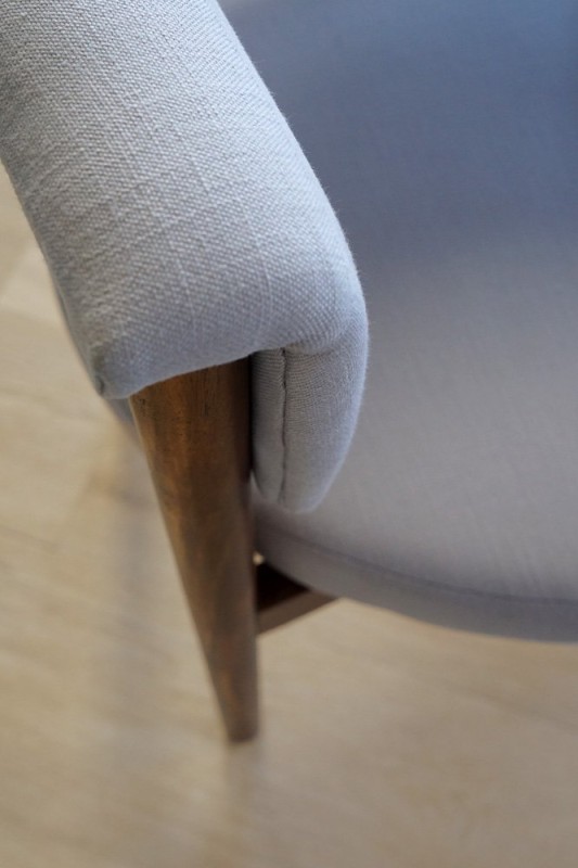 Chaise en bois et tissu - Prestige