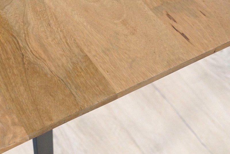 Table à manger en bois et métal - Manhattan