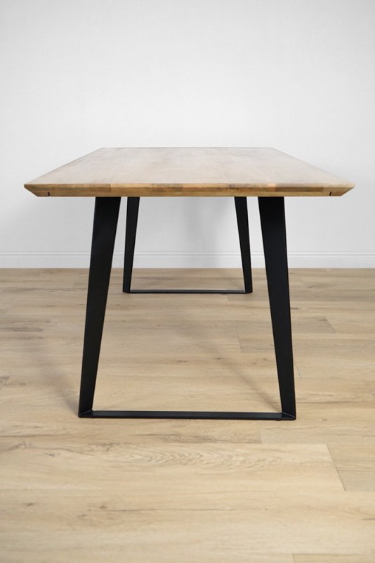 Table à manger en bois et métal - Manhattan