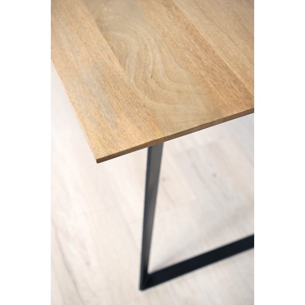 Table à manger en bois et métal - Brooklyn
