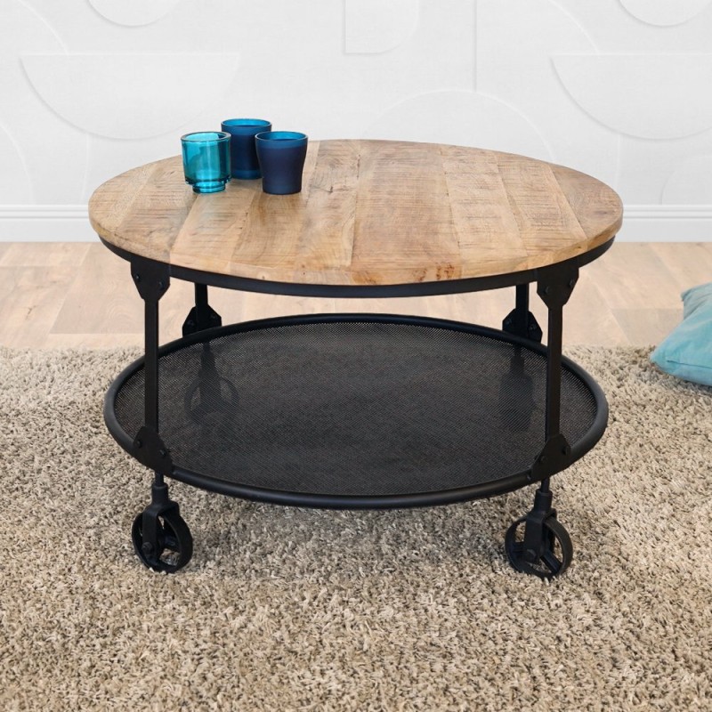 Table basse industrielle - Wild west