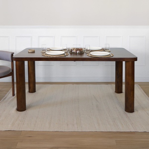 Table à manger en bois massif - Cara