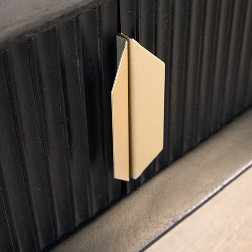 Meuble TV en bois naturel - Selena