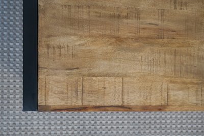 Table basse en métal et bois de manguier - Kansas