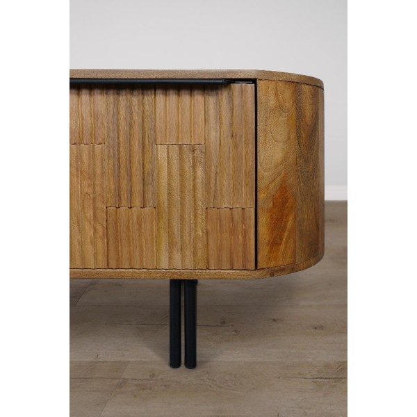 Meuble TV en bois massif - Uma