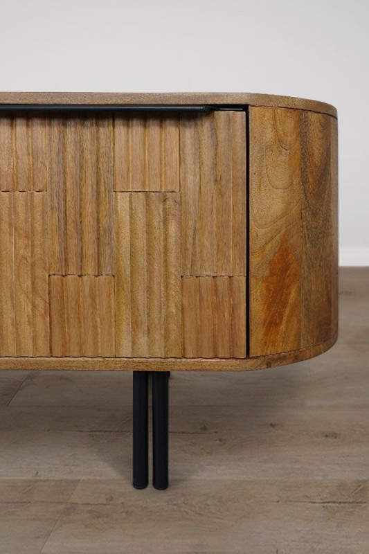 Meuble TV en bois massif - Uma