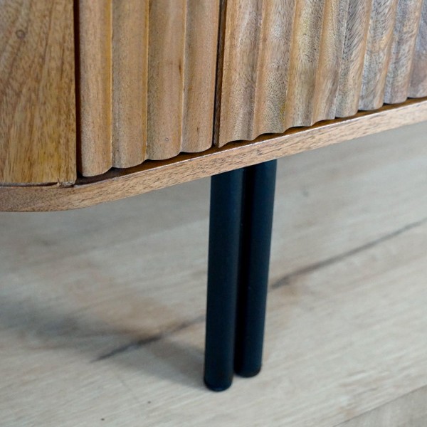Meuble TV en bois massif - Uma