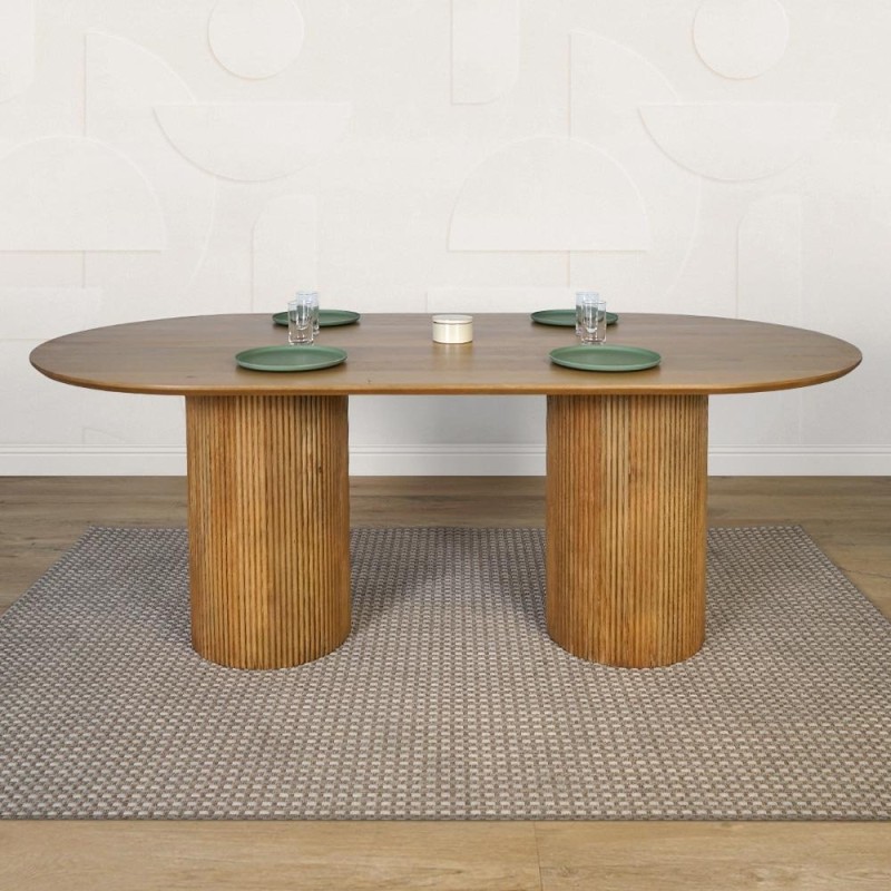 Table en bois massif - Thanais