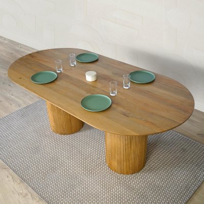 Table en bois massif - Thanais