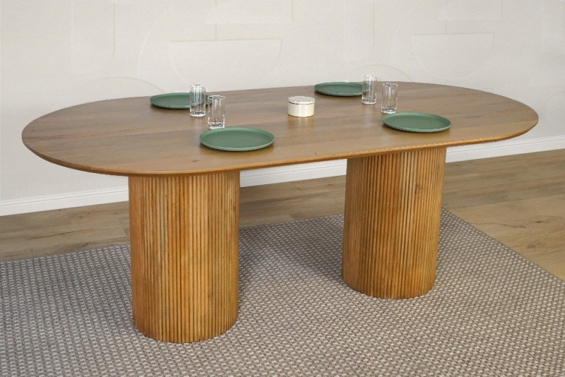 Table en bois massif - Thanais