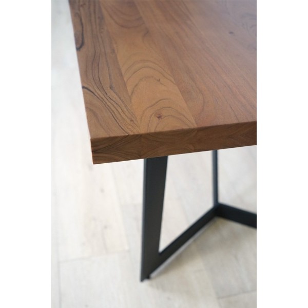 Table de repas en bois naturel - New Jersey