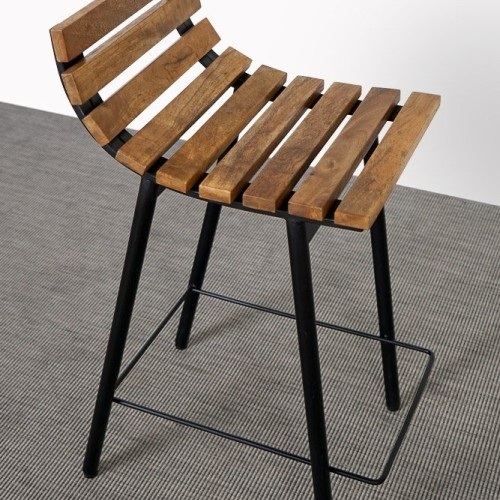 Chaise de cuisine  bois et métal - Curve