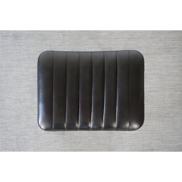 Tabouret d’appoint cuir marron - Scrambler