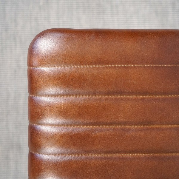 Tabouret d’appoint cuir Scrambler