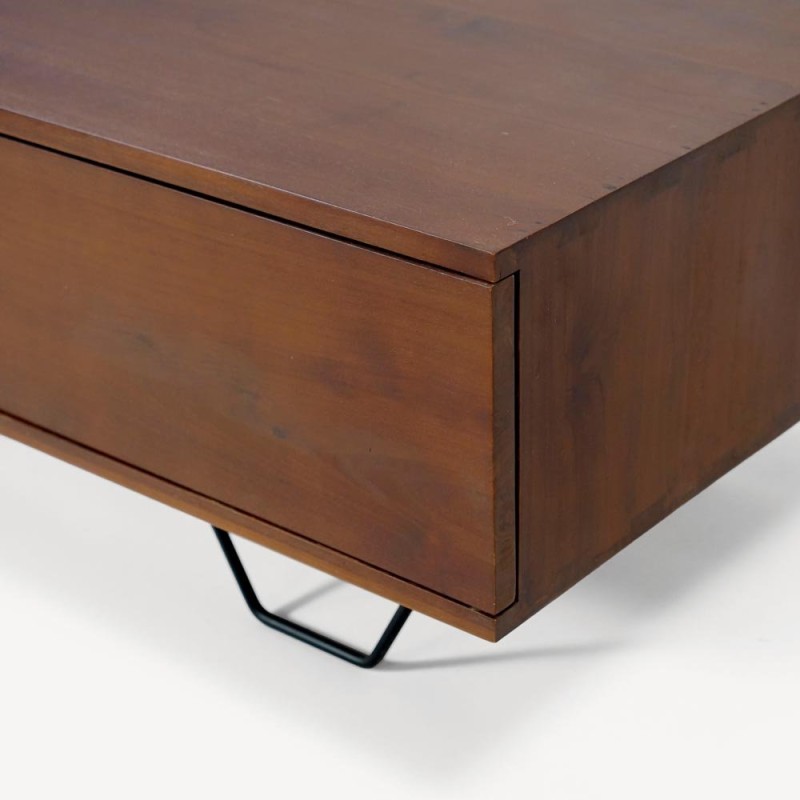 Table basse en bois massif de teck massif - Enya