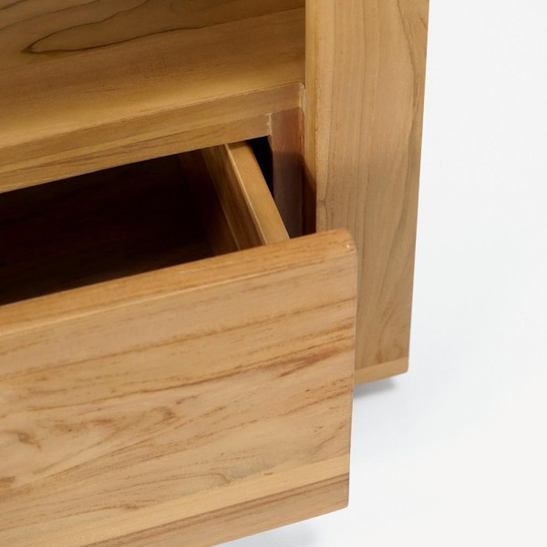 Meuble TV en teck massif 200 cm - Yseult