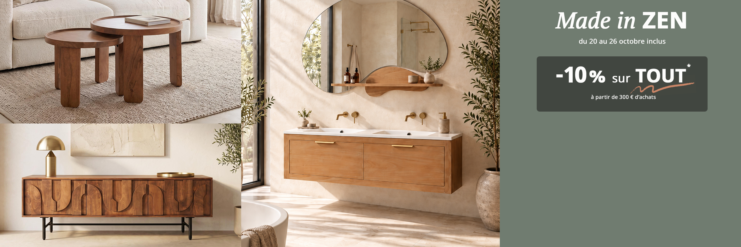Made in ZEN - Bénéficiez de 10% de remise sur TOUT*