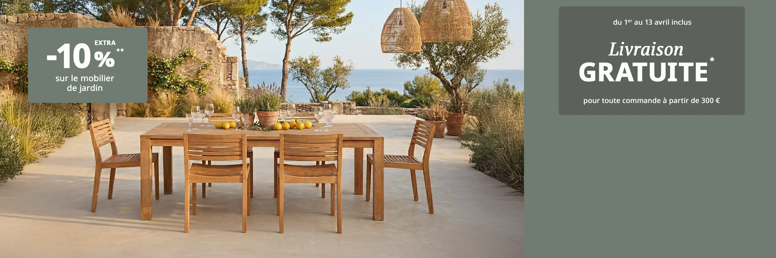 PRIVILEGE Days - Bénéficiez de la livraison GRATUITE dès 300 € d'achats